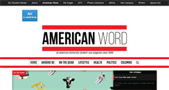 Desktop Screenshot of amwordmag.com